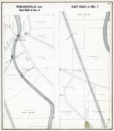 Pleasant Prarie Township - Horlicksville and Section 6 and 7 - East, Racine and Kenosha Counties 1908